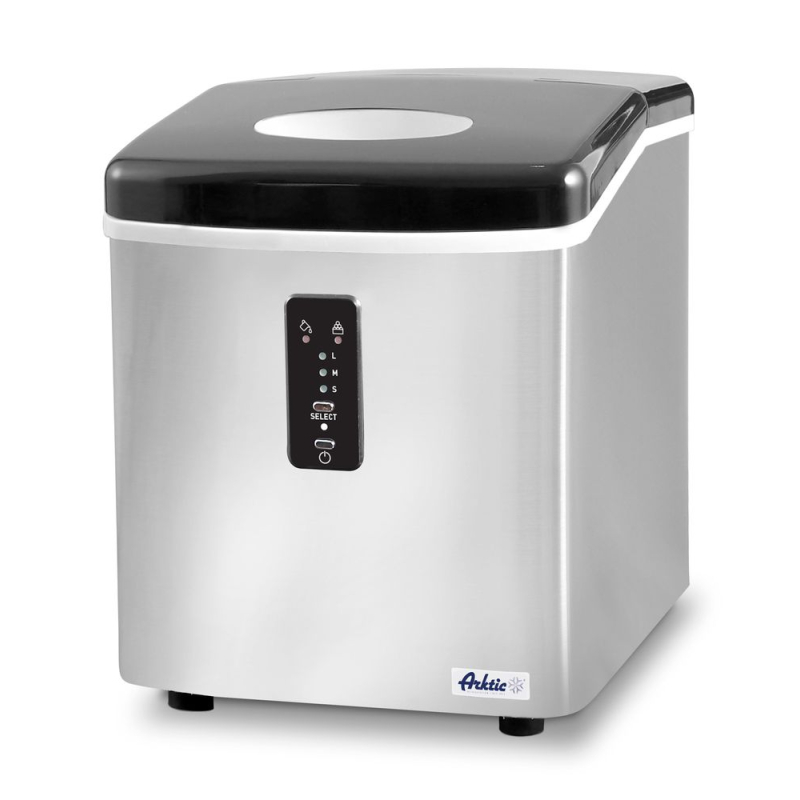 Machine &agrave; gla&ccedil;ons de table Arktic 12 kg/24h en inox - Hendi