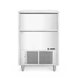 Machine &agrave; gla&ccedil;ons professionnelle 80 kg/24h, Arktic, inox R290 - Hendi