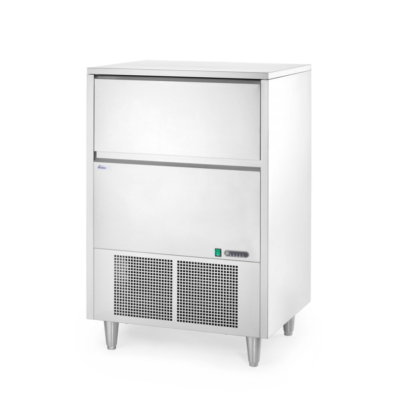 Machine &agrave; gla&ccedil;ons professionnelle 80 kg/24h, Arktic, inox R290 - Hendi