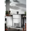 Machine &agrave; gla&ccedil;ons professionnelle 80 kg/24h, Arktic, inox R290 - Hendi