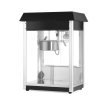 Machine &agrave; Pop-corn Professionnelle Noire 1500W Verre Tremp&eacute; - Hendi