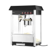 Machine &agrave; Pop-corn Professionnelle Noire 1500W Verre Tremp&eacute; - Hendi