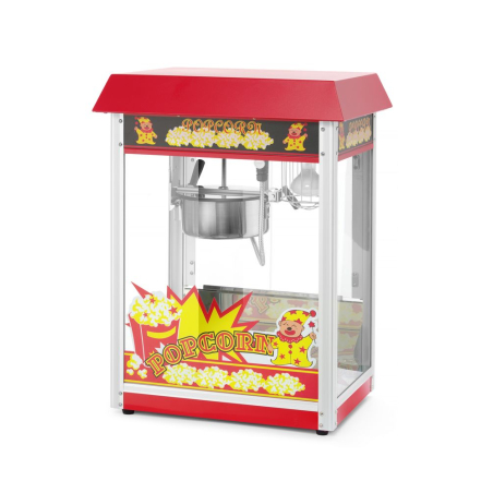 Machine &agrave; Pop-Corn Professionnelle Rouge 1500W, 574x420x778mm - Hendi