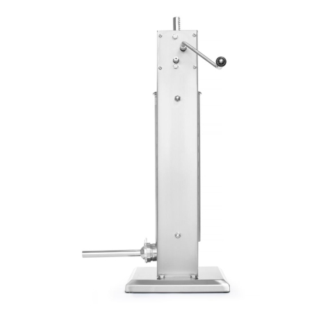 Machine &agrave; Saucisse Professionnelle Inox 7L avec 4 Entonnoirs - Hendi