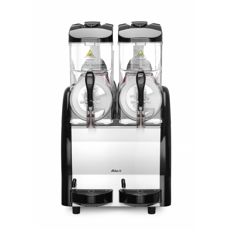 Machine &agrave; Slush Professionnelle 2x 12L (24L), 710W, Arktic - Hendi