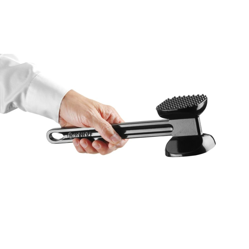 Maillet &agrave; Viande XL Double Face en Aluminium pour Attendrir et Aplatir - Hendi