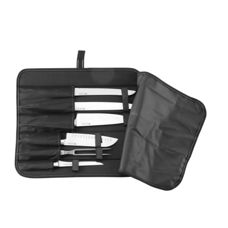 Mallette de Couteaux Professionnelle pour 6 Pi&egrave;ces (450x110mm), R&eacute;f. 856383 - Hendi