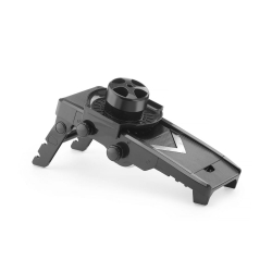 Mandoline Professionnelle en V R&eacute;glable 1-9mm avec Lames Julienne 6/9mm - Hendi