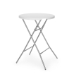 Mange-debout pliant AmerBox Blanc, ⌀800x(H)1100mm, Charge max 80 kg - Hendi