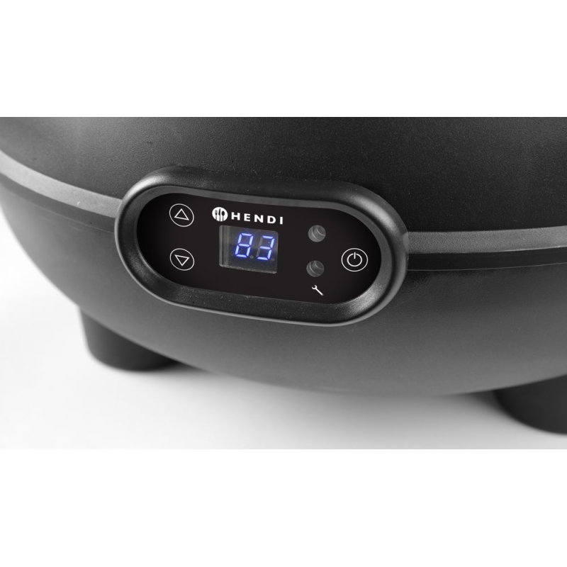 Marmite &agrave; Soupe &Eacute;lectrique 8L Professionnelle Thermostat Digital 450W Isolation Optimale - Hendi