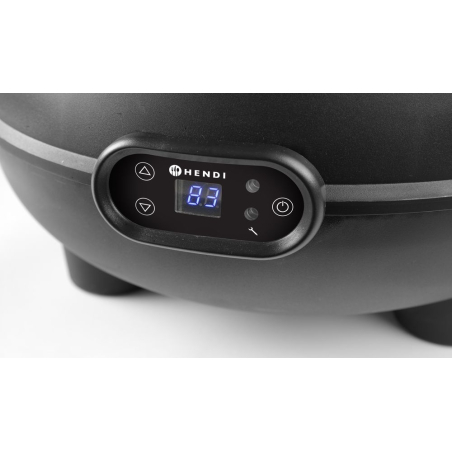Marmite &agrave; Soupe &Eacute;lectrique 8L Professionnelle Thermostat Digital 450W Isolation Optimale - Hendi