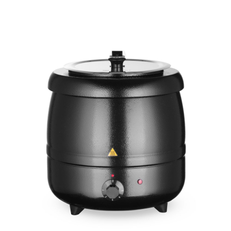 Marmite &agrave; Soupe &Eacute;lectrique Professionnelle Kitchen Line 8L 400W Noir - Hendi