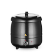 Marmite &agrave; Soupe &Eacute;lectrique Professionnelle Kitchen Line 8L 400W Noir - Hendi