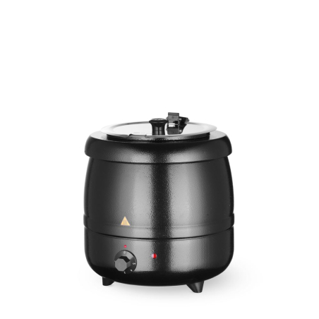 Marmite &agrave; Soupe &Eacute;lectrique Professionnelle Kitchen Line 8L 400W Noir - Hendi