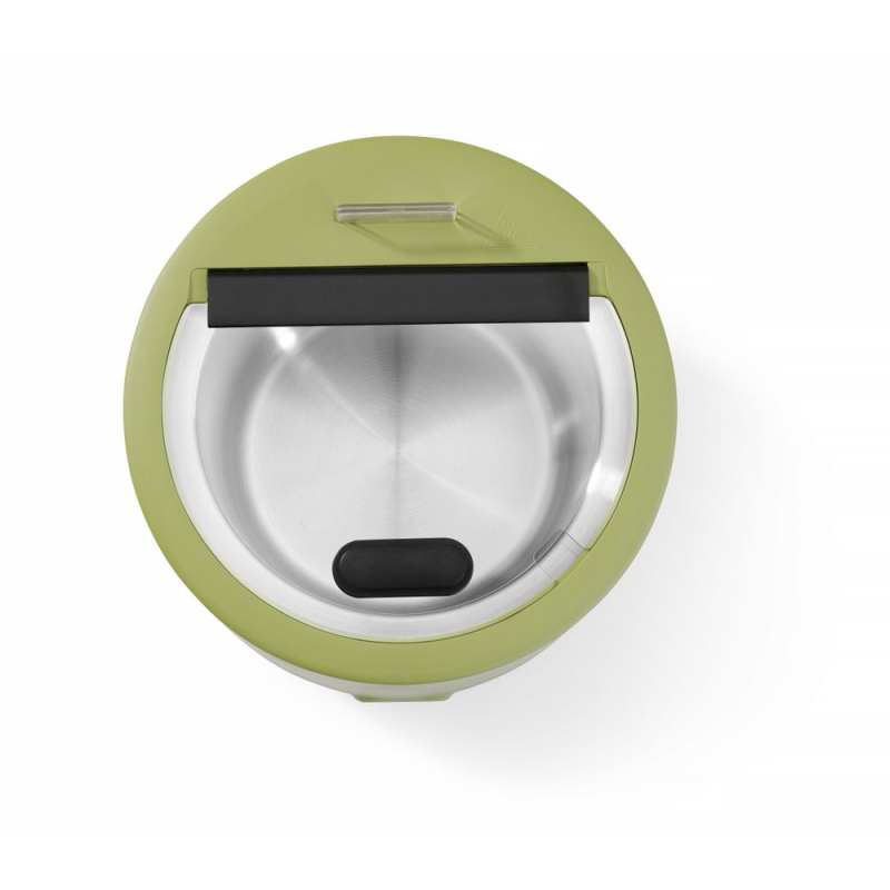 Marmite chauffe-soupe professionnelle UNIQ 8L Vert, Designer Robert Bronwasser, 500W - Hendi