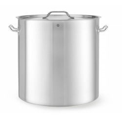 Marmite de cuisson professionnelle avec couvercle, Budget Line, 98L, &Oslash;500xH500mm - Hendi