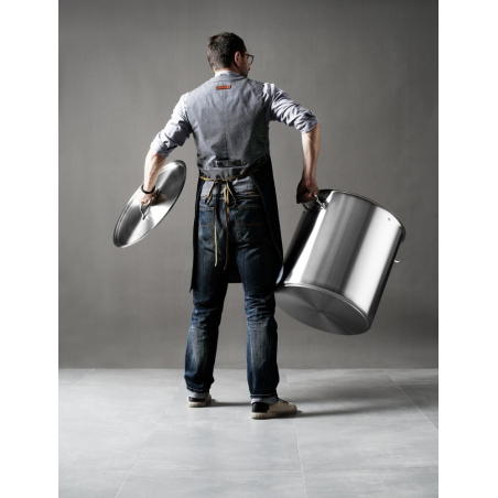 Marmite de cuisson professionnelle avec couvercle, Budget Line, 98L, &Oslash;500xH500mm - Hendi