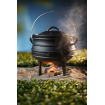 Marmite en Fonte Traditionnelle 6L avec Couvercle et Anse sur 3 Pieds - Hendi