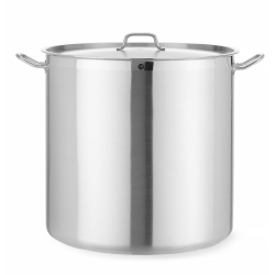Marmite Haute Professionnelle avec Couvercle 95L, Profi Line, &Oslash;500x(H)500mm - Hendi