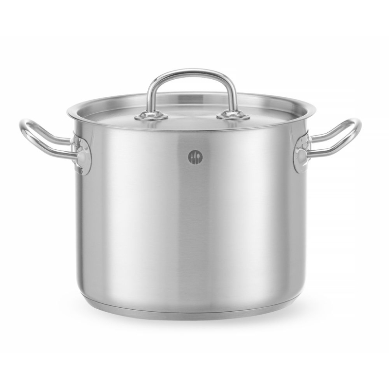 Marmite Kitchen Line 5L ⌀200mm avec Couvercle Inox - Hendi