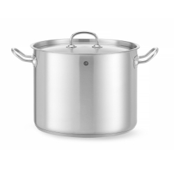 Marmite Kitchen Line Inox 13,5L, &Oslash;280mm, avec Couvercle - Hendi