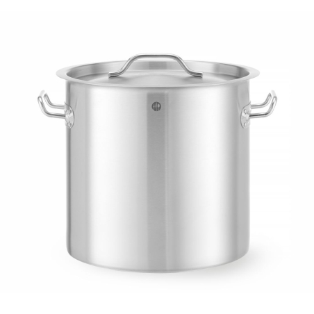 Marmite Professionnelle 36L &Oslash;360mm, Inox, Couvercle &Eacute;chappement Vapeur - Hendi