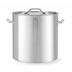Marmite professionnelle avec couvercle, Budget Line, 50 Litres, acier inoxydable - Hendi