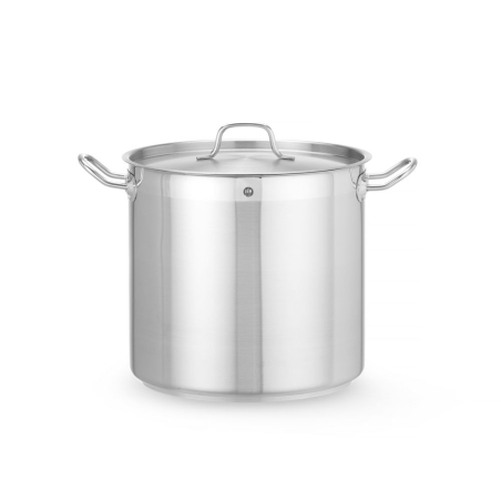 Marmite professionnelle Profi Line inox 16L avec couvercle ⌀280mm - Hendi