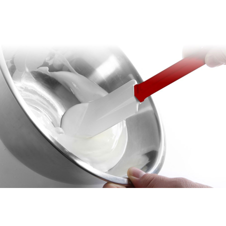 Maryse/Spatule de cuisine en silicone, Manche PA, Rouge, 354mm - Hendi