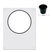 Matrice de scellage en Aluminium pour R&eacute;cipient Rond &Oslash;165 mm, Mod&egrave;le 805619 - Hendi