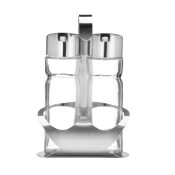 M&eacute;nag&egrave;re Huile Vinaigre Inox Poli Mat 2 Pi&egrave;ces - Hendi