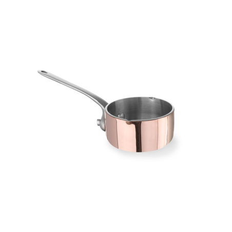 Mini Casserolette Cuivre/Alu/Inox 0,26L, &Oslash;85xH50mm - Hendi