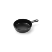 Mini cocotte Little Chef ovale en fonte noire, 162x121x30mm - Hendi