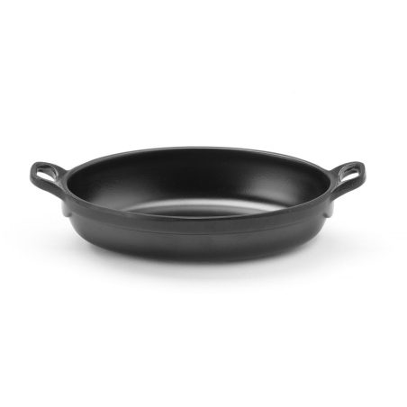 Mini Faitout Ovale Noir Fine Dine Little Chef, 155x80x37mm - Hendi