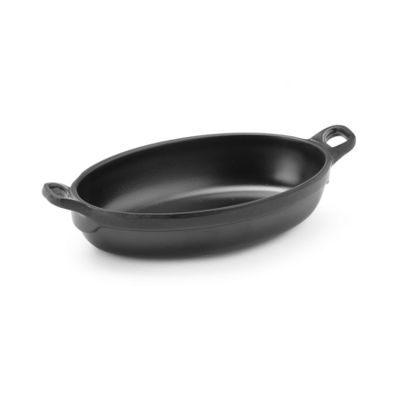 Mini Faitout Ovale Noir Fine Dine Little Chef, 155x80x37mm - Hendi
