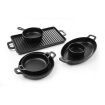 Mini Faitout Ovale Noir Little Chef Fine Dine 263x140mm - Hendi