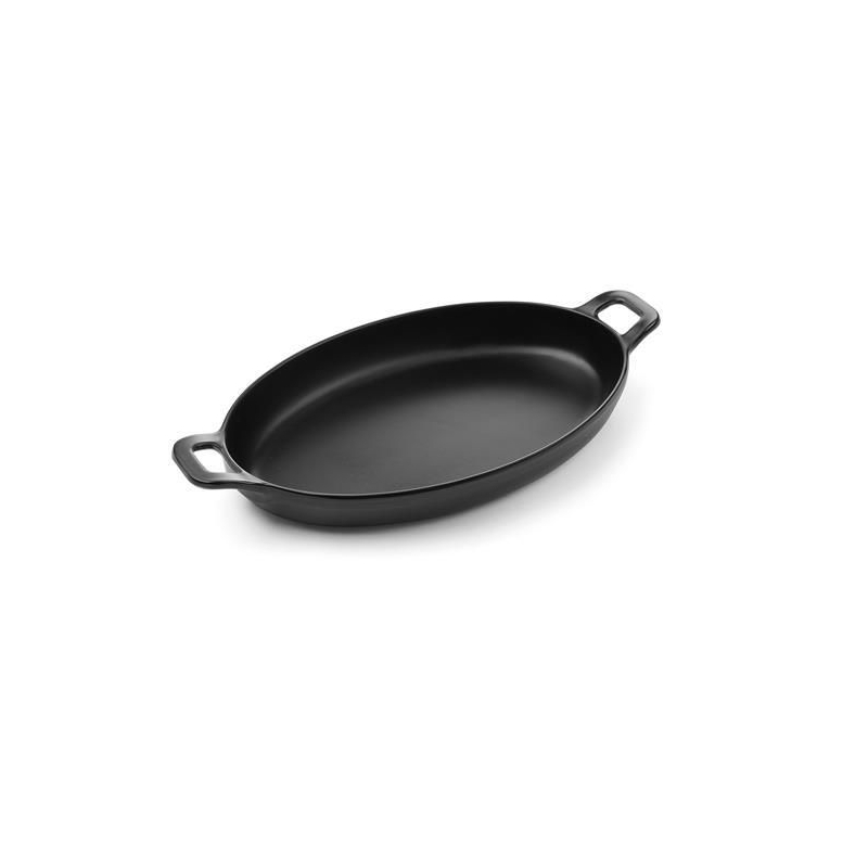 Mini Faitout Ovale Noir Little Chef Fine Dine 263x140mm - Hendi