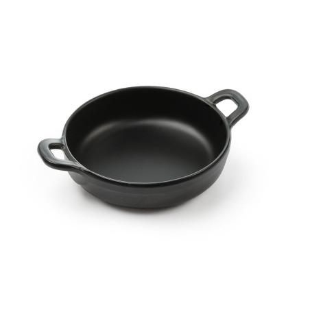 Mini Faitout Rond Noir Little Chef 150x115mm - Hendi