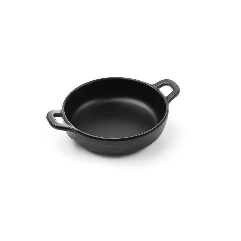 Mini Faitout Rond Noir Little Chef 150x115mm - Hendi