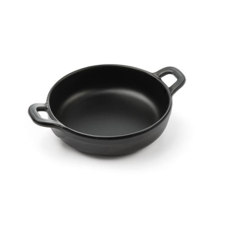 Mini Faitout Rond Noir Little Chef 150x115mm - Hendi