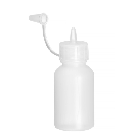 Mini flacons distributeurs transparents 30ml x4 pour sauces, huiles et condiments - Hendi