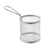 Mini panier &agrave; frites carr&eacute; en inox 90x90x90mm - Hendi
