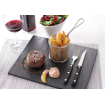 Mini panier &agrave; frites carr&eacute; en inox 90x90x90mm - Hendi