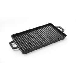 Mini Plaque &agrave; Griller Noire Little Chef, 320x162mm, Melamine - Hendi