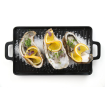Mini Plaque &agrave; Griller Noire Little Chef, 320x162mm, Melamine - Hendi