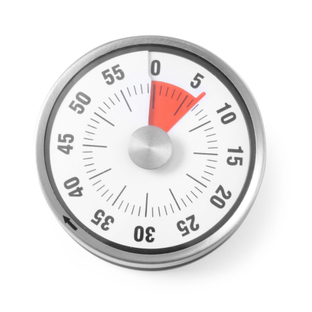 Minuteur de cuisine analogique magn&eacute;tique 60 minutes - Hendi
