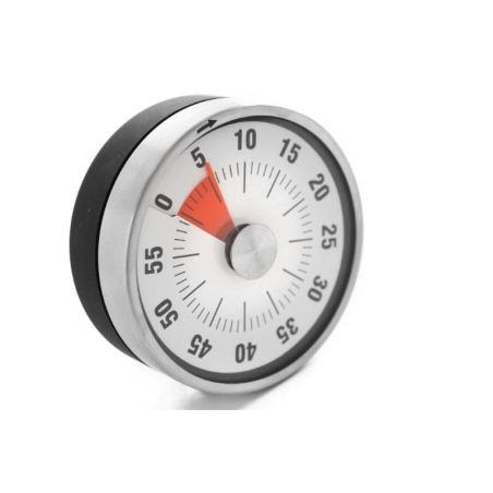 Minuteur de cuisine analogique magn&eacute;tique 60 minutes - Hendi