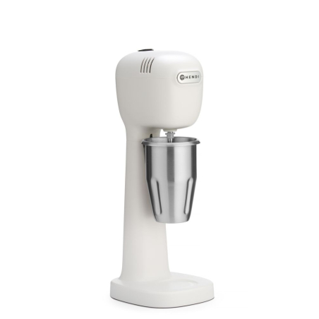 Mixeur &agrave; Milkshake Professionnel Design Bronwasser, 400W, Blanc - Hendi