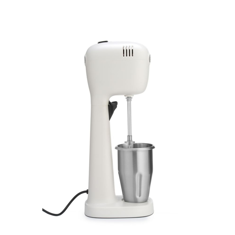 Mixeur &agrave; Milkshake Professionnel Design Bronwasser, 400W, Blanc - Hendi