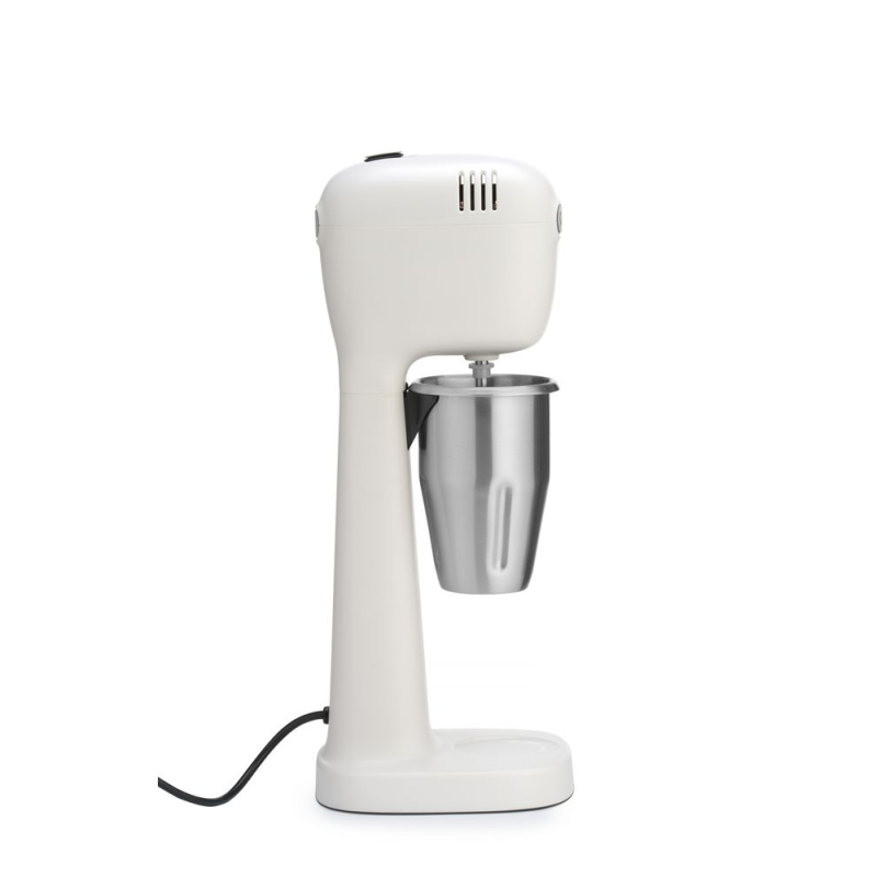 Mixeur &agrave; Milkshake Professionnel Design Bronwasser, 400W, Blanc - Hendi